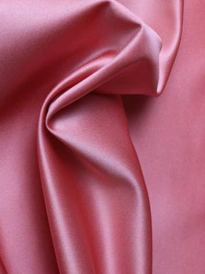 Satin duchesse en polyester corail - P42