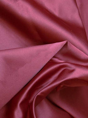 Light Wine Polyester Duchess Satin - P42
