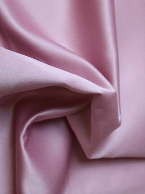 Satin duchesse en polyester rose moyen - P42