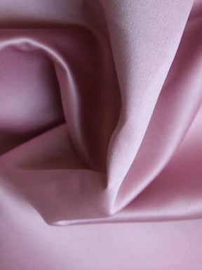 Satin duchesse en polyester rose moyen - P42