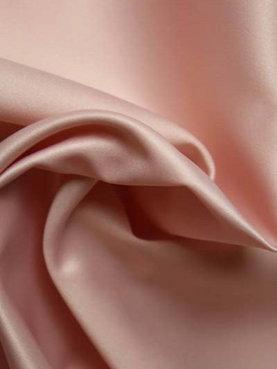 Blush Polyester Lightweight Duchess Satin - P44