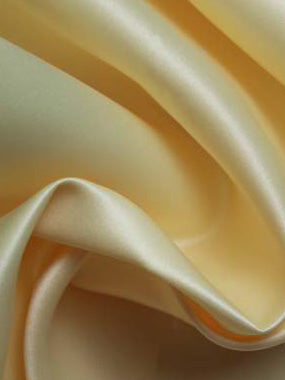 Lemon Polyester Lightweight Duchess Satin - P44