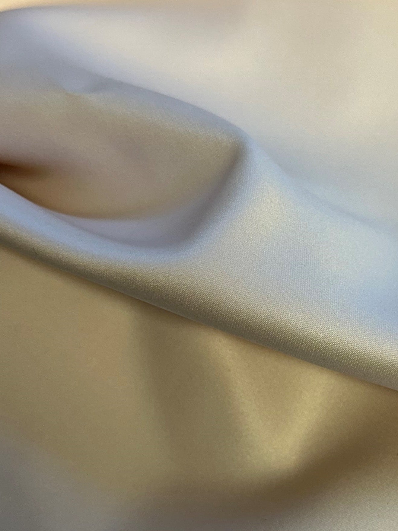 Oyster Polyester Lightweight Duchess Satin - P44