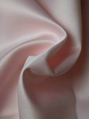 Pale Pink Polyester Lightweight Duchess Satin - P44