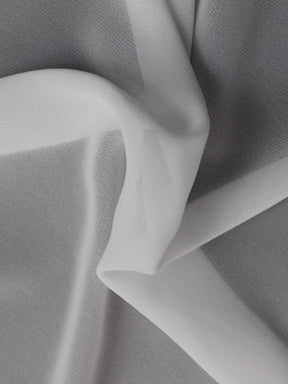 Georgette Polyester Noir - Silhouette