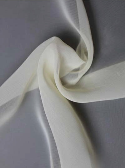 Mousseline de polyester or pâle - P58