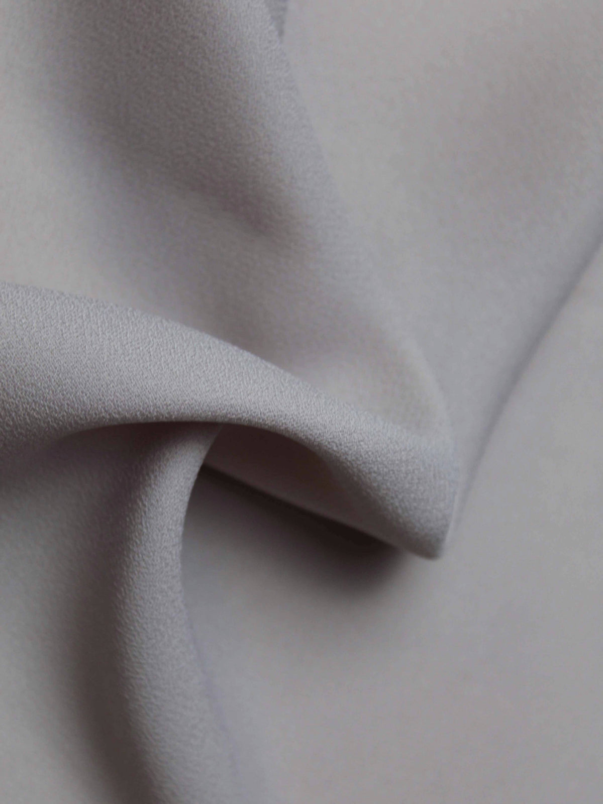 Rose poudré, poids moyen, crêpe polyester - P59