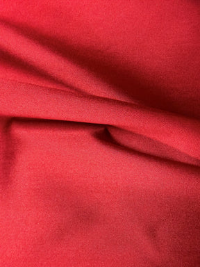 Mikado doux double face en mélange de soie rouge et violette - P608