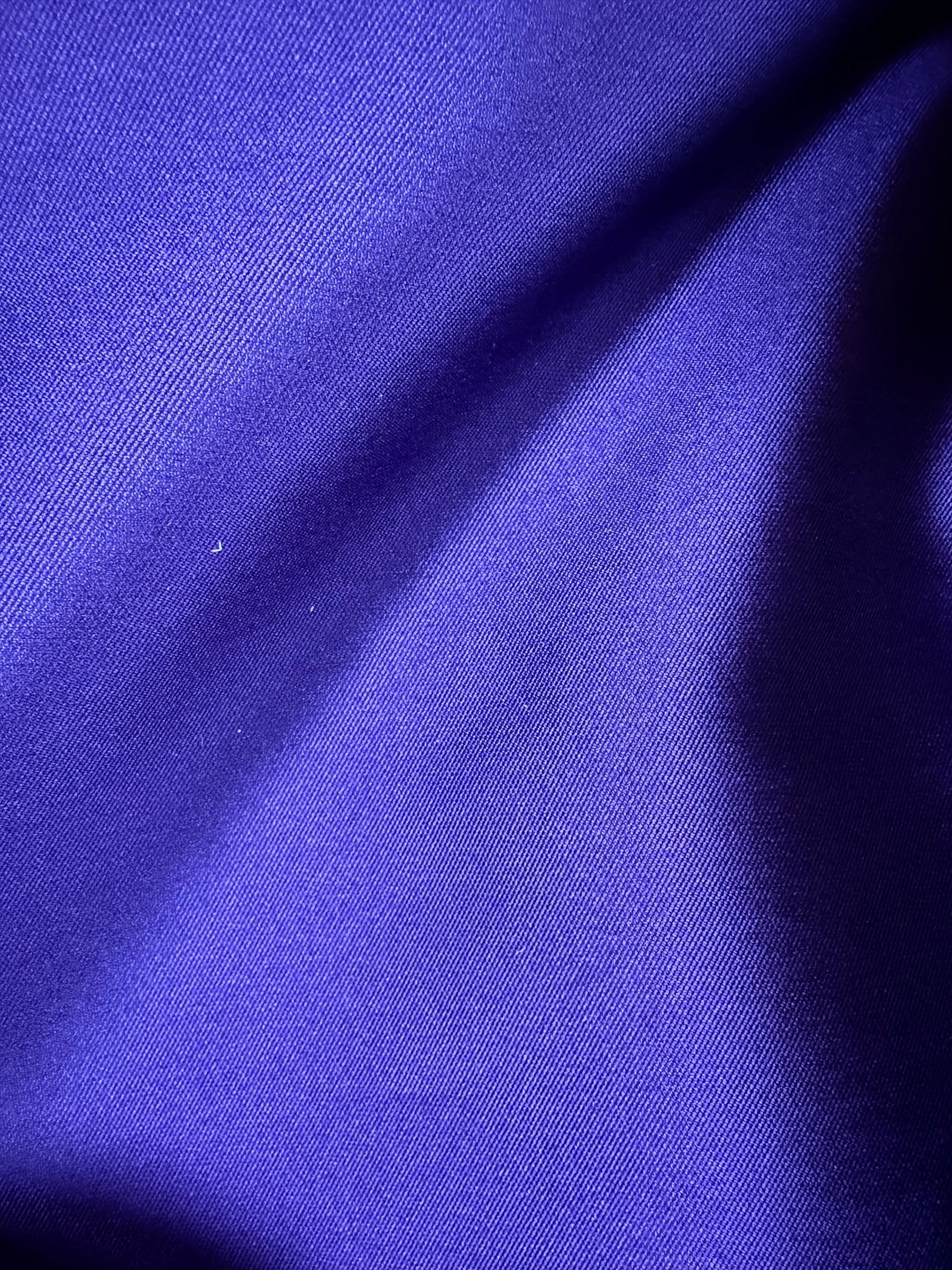 Mikado doux double face en mélange de soie rouge et violette - P608