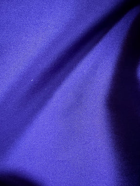 Mikado doux double face en mélange de soie rouge et violette - P608
