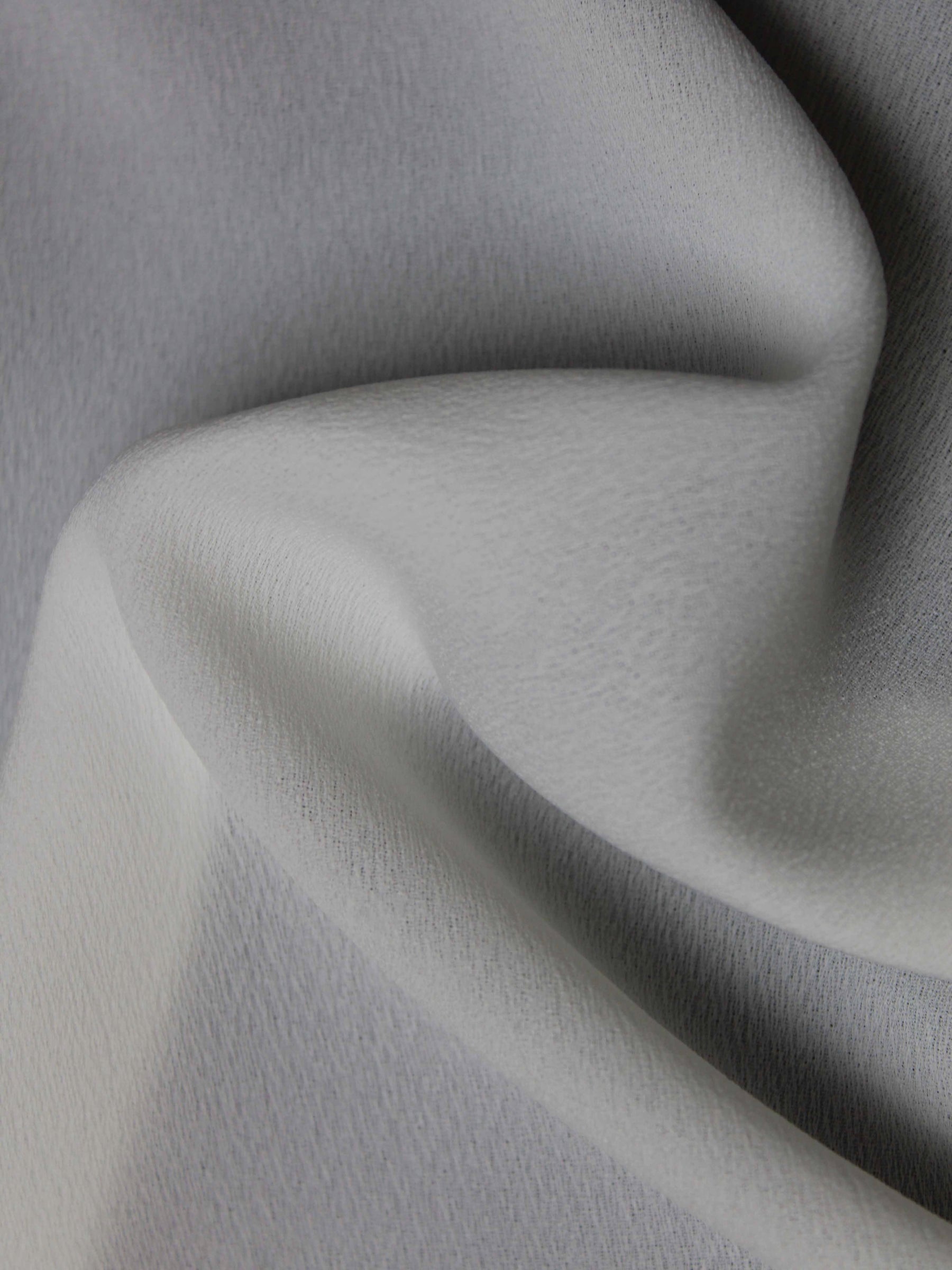 Georgette de polyester ivoire - P62
