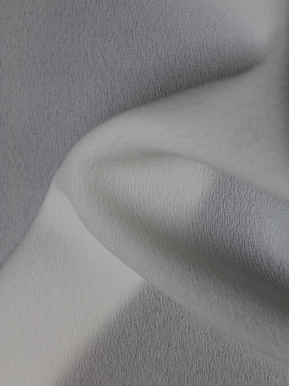 Crêpe Georgette blanc - P62