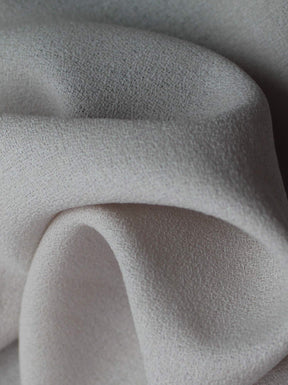 Crêpe de laine italien rose poudré - P640