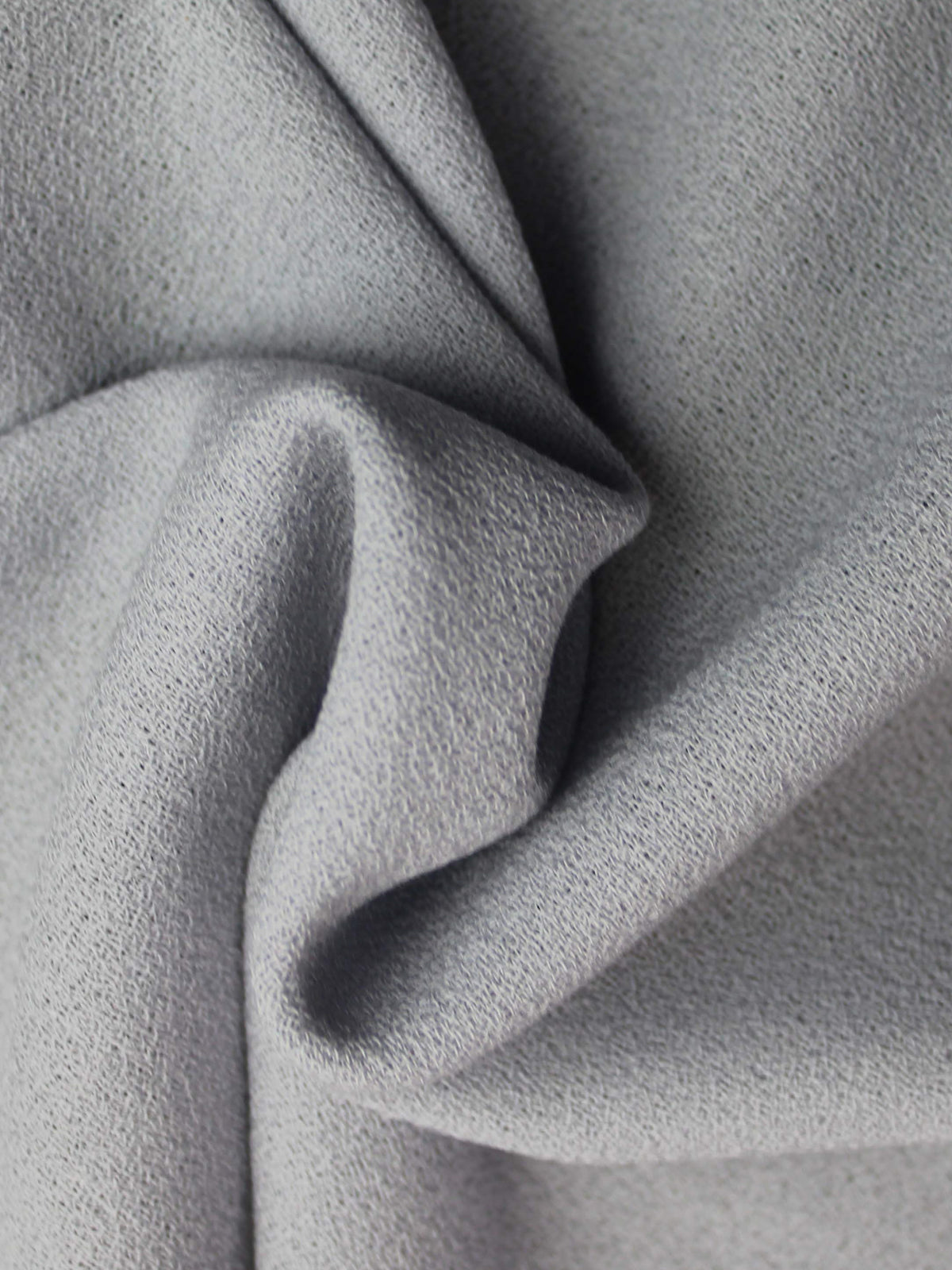 Crêpe de laine italien gris - P640