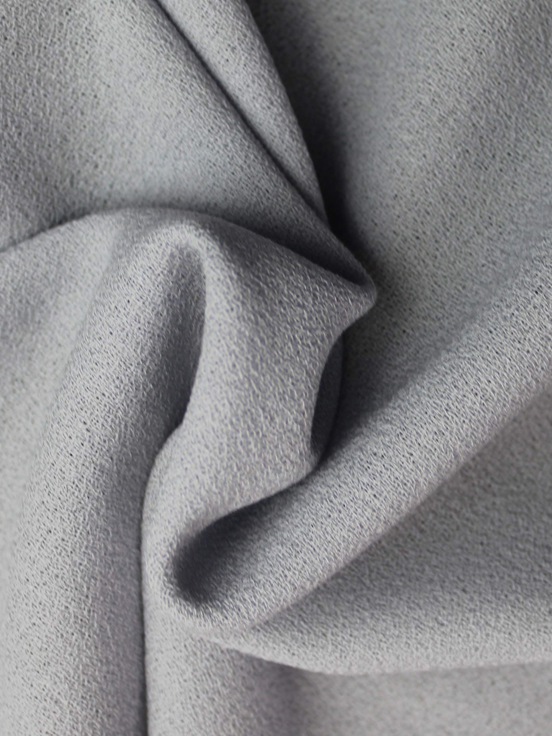 Crêpe de laine italien gris - P640