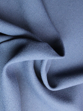 Crêpe de laine italienne bleu marine - P640