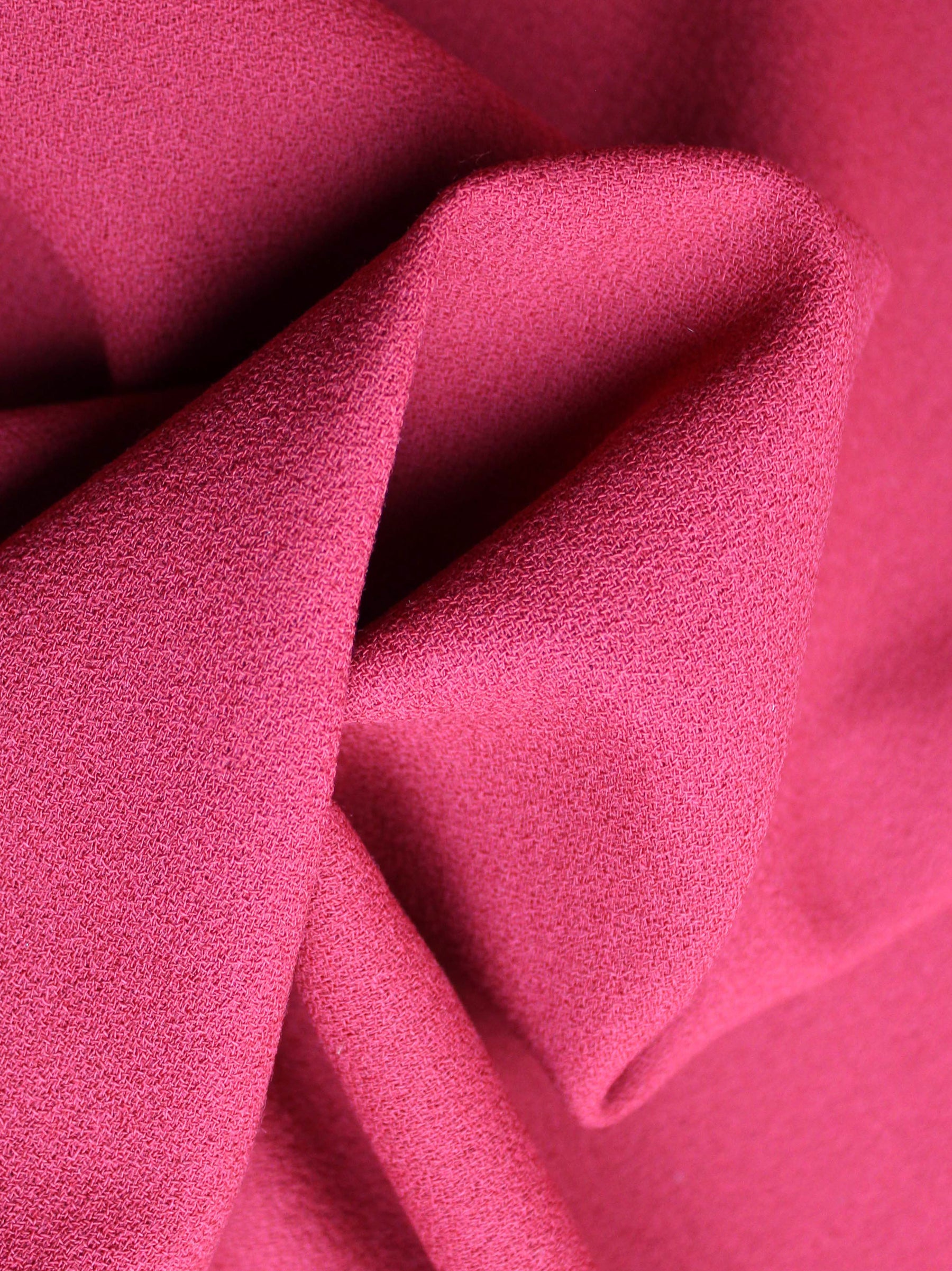 Crêpe de laine italienne - Lie de vin - P640