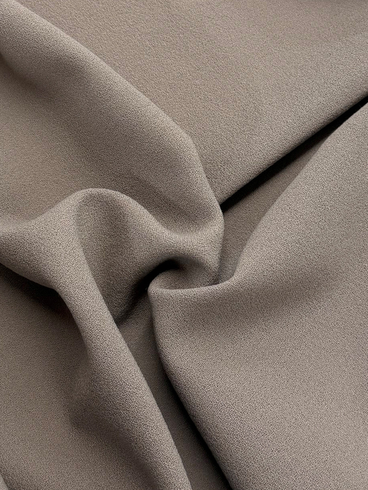 Crêpe de laine italien Vison - P640