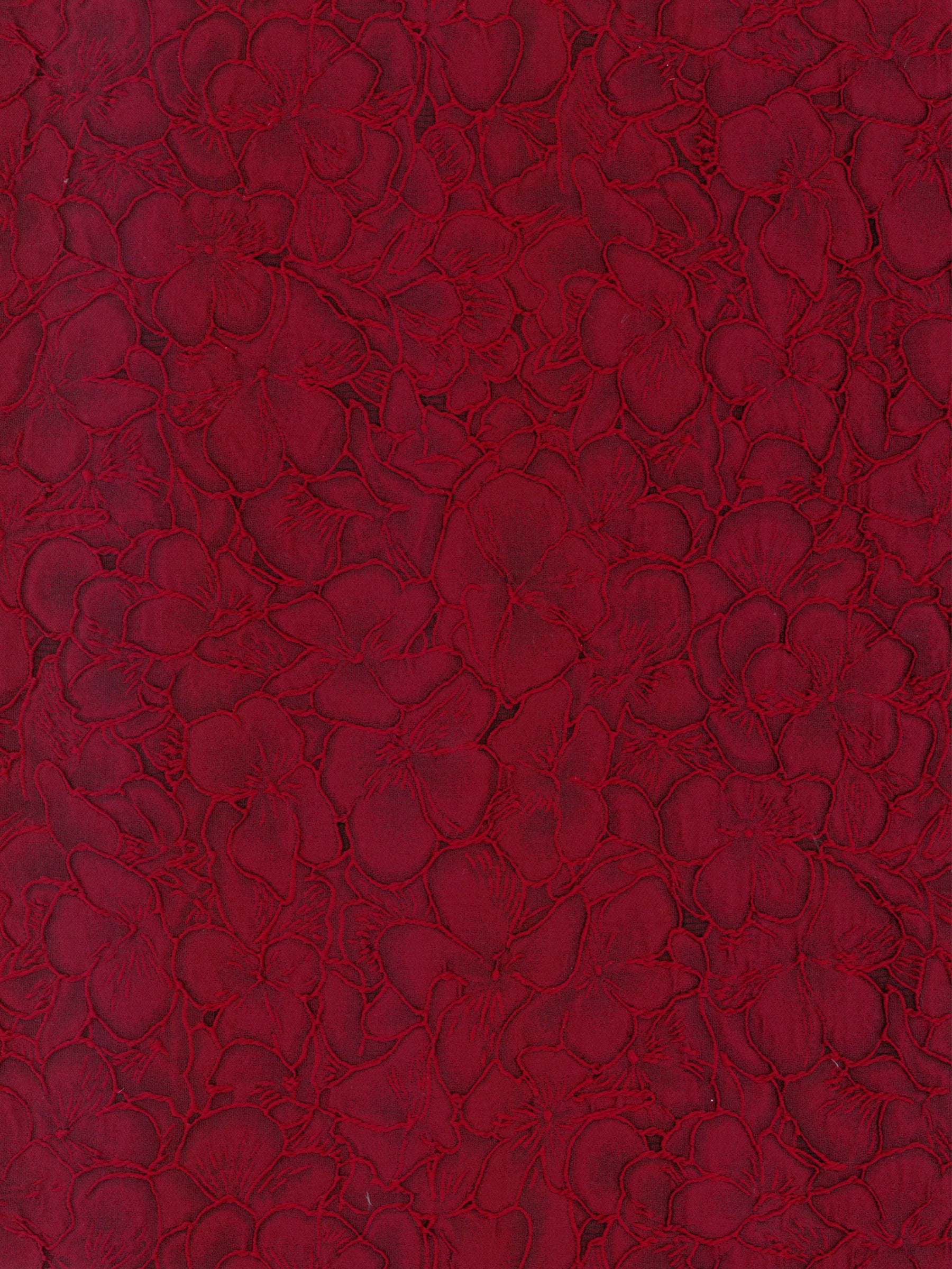 Jacquard Lie de vin - P659