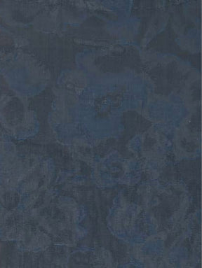 Voile Jacquard en Soie de Polyester Marine - P668