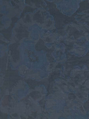 Voile Jacquard en Soie de Polyester Marine - P668