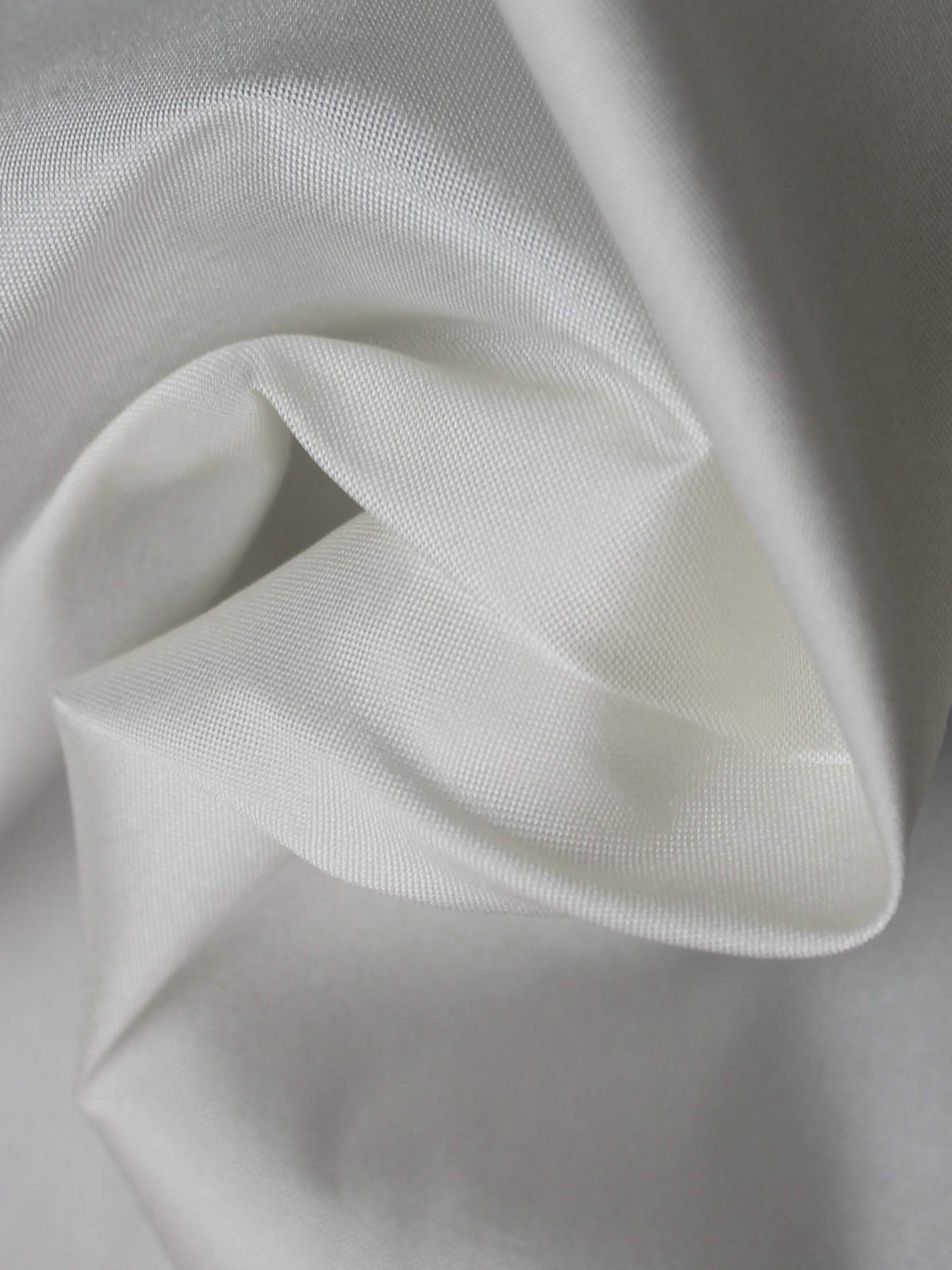 Taffetas polyester ivoire pâle - P75