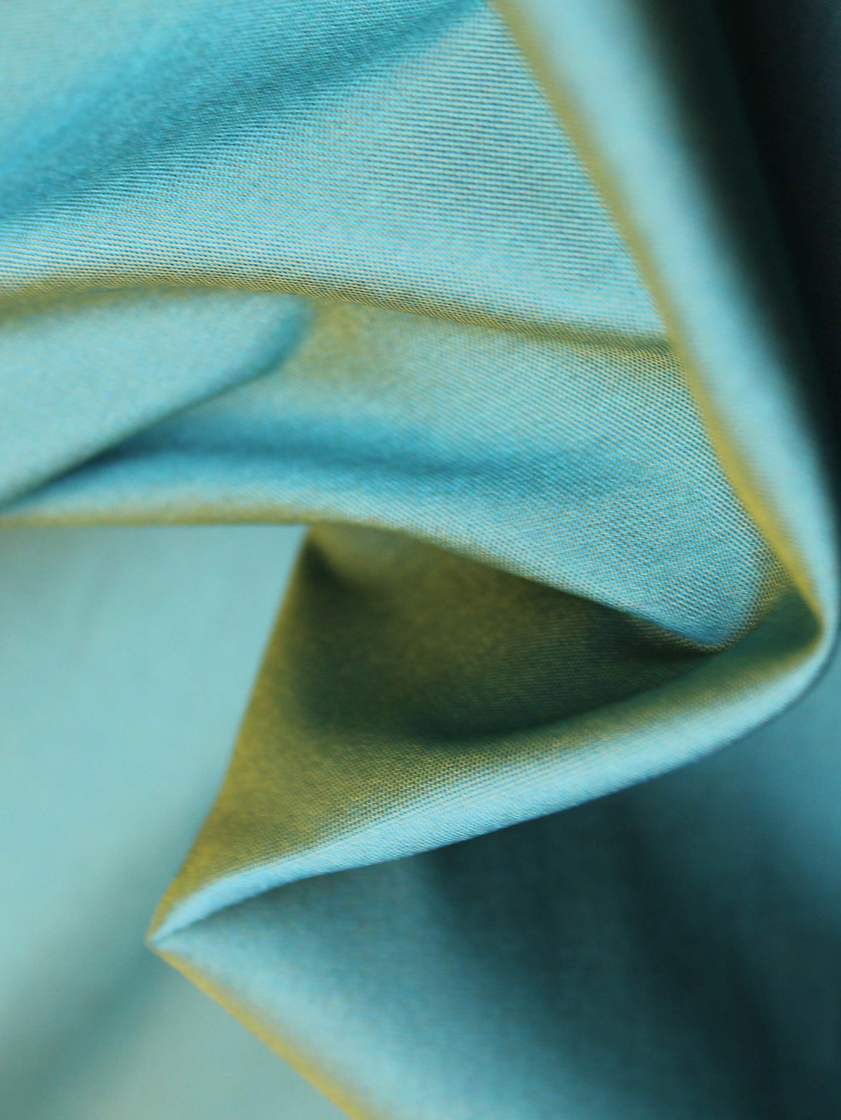 Taffetas polyester sarcelle - P75