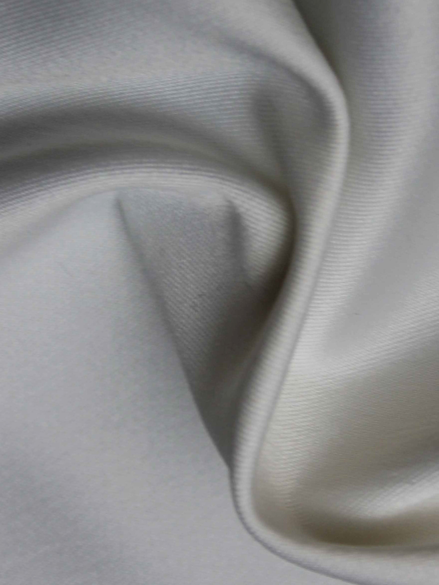 Ivory Polyester Lycra Duchess Satin - P83
