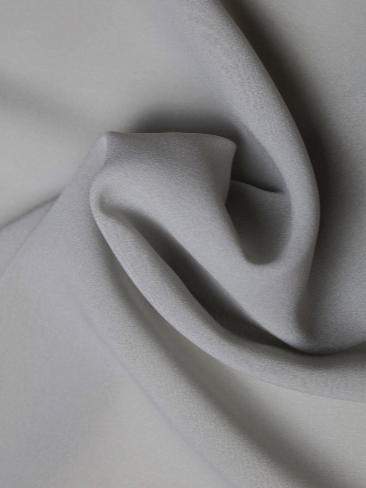 Georgette de polyester couleur canon de fusil (61) - P93