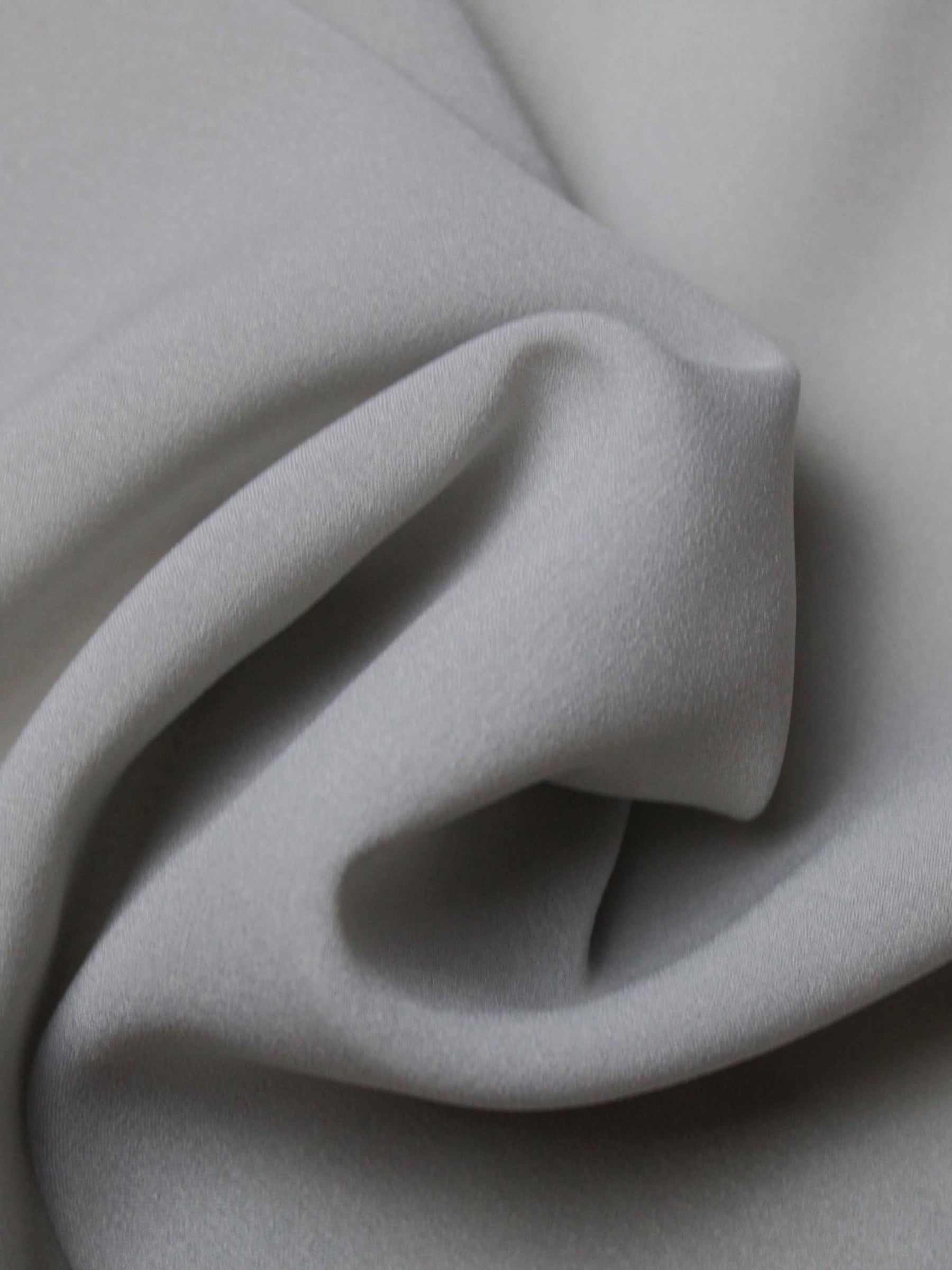 Georgette de polyester couleur canon de fusil (61) - P93