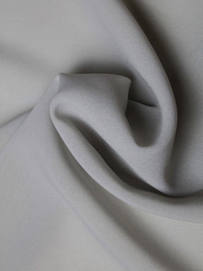 Georgette de polyester couleur canon de fusil (61) - P93