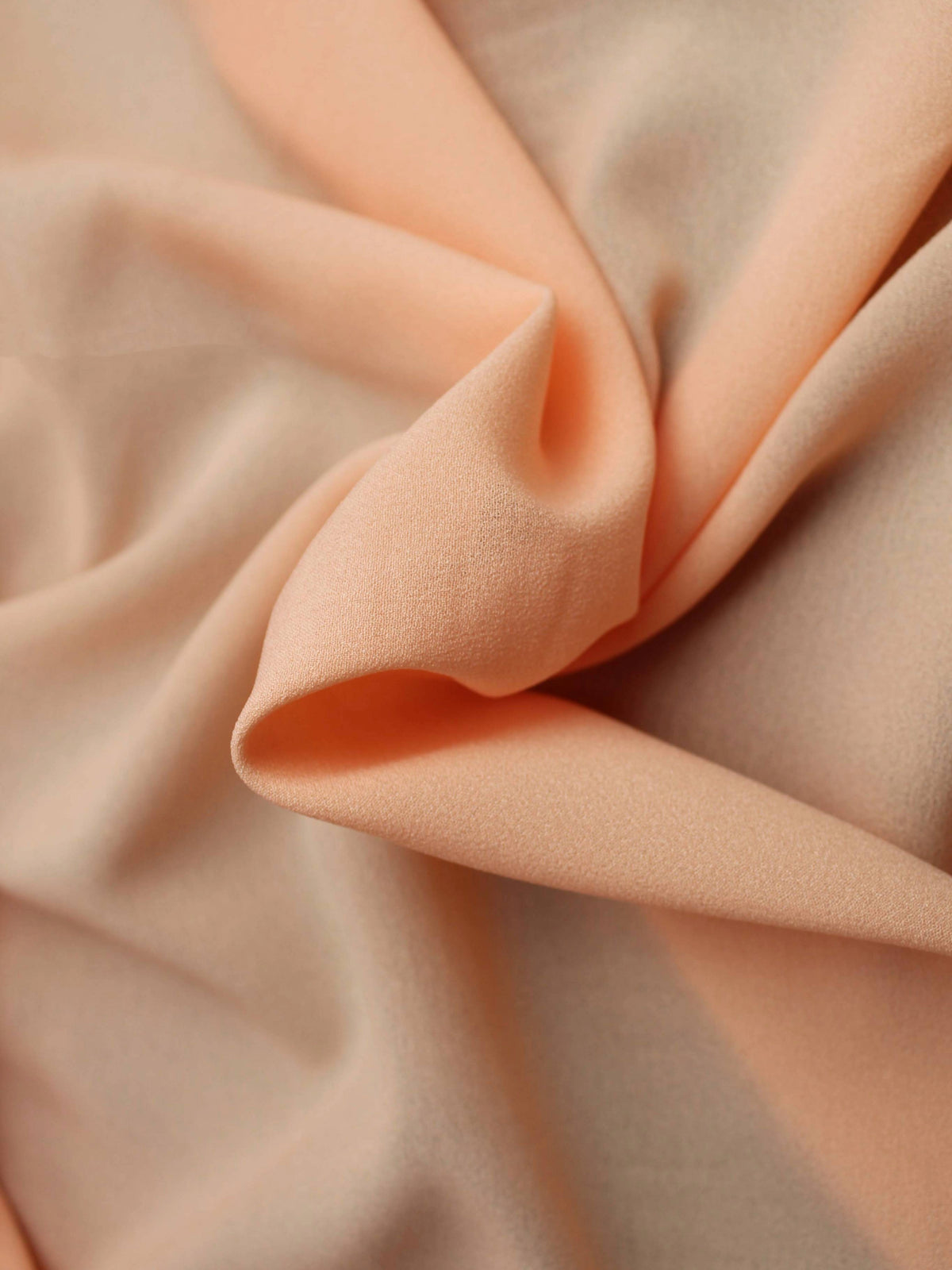 Pêche (136) Georgette Polyester - P93