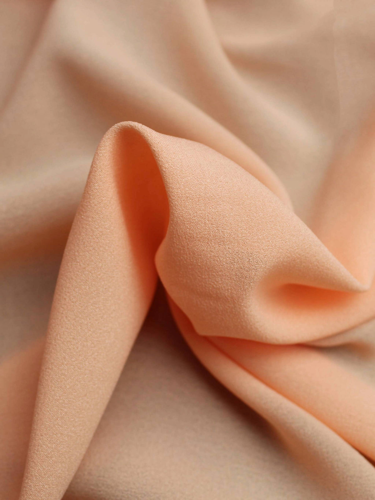 Pêche (136) Georgette Polyester - P93