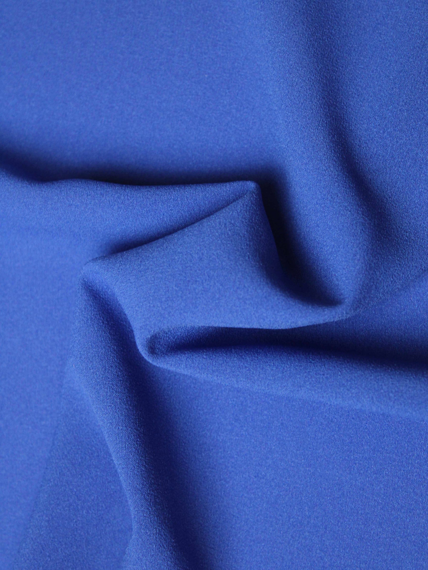 Georgette en polyester (105), coloris Royal - P93