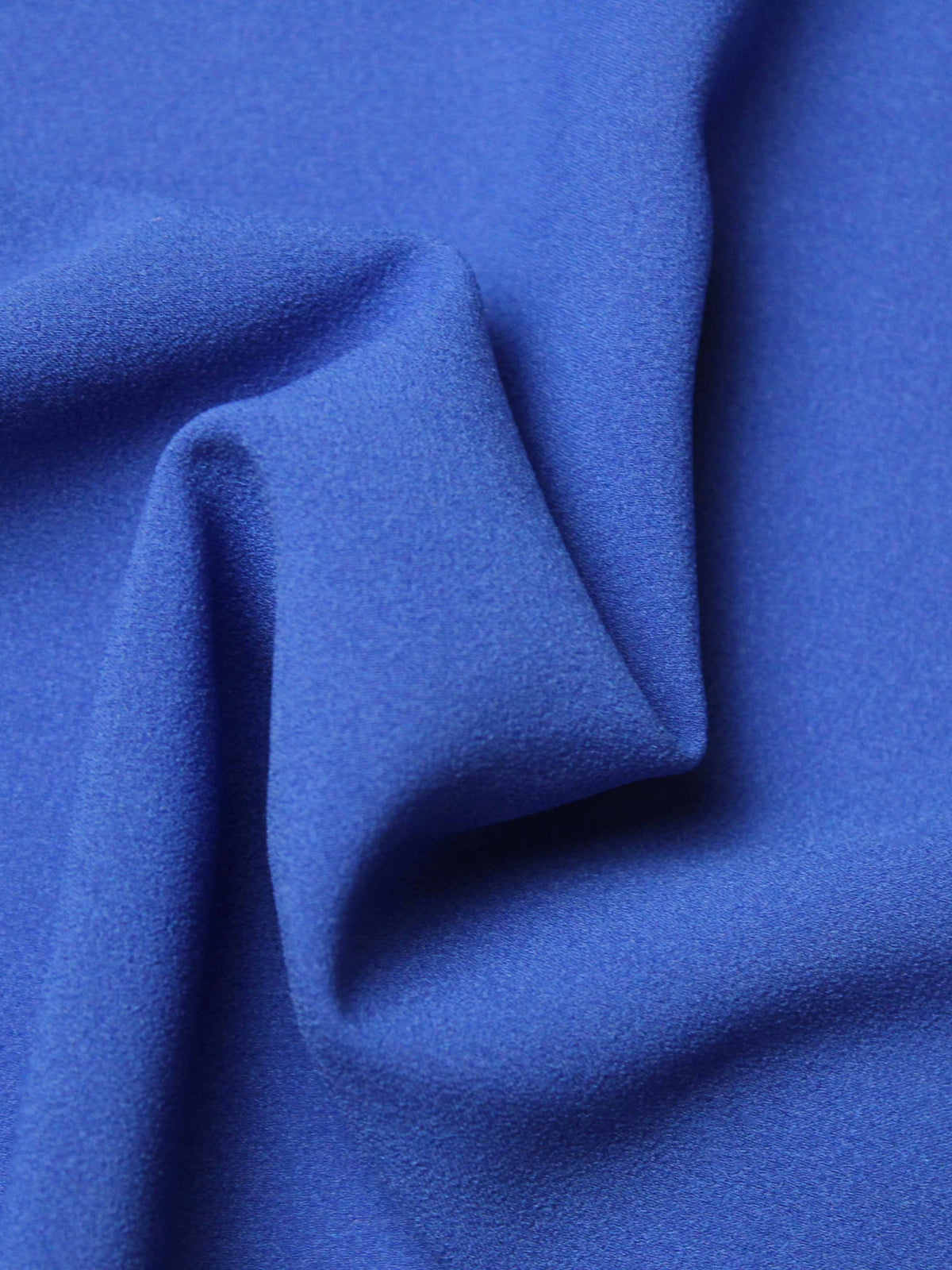 Georgette en polyester (105), coloris Royal - P93