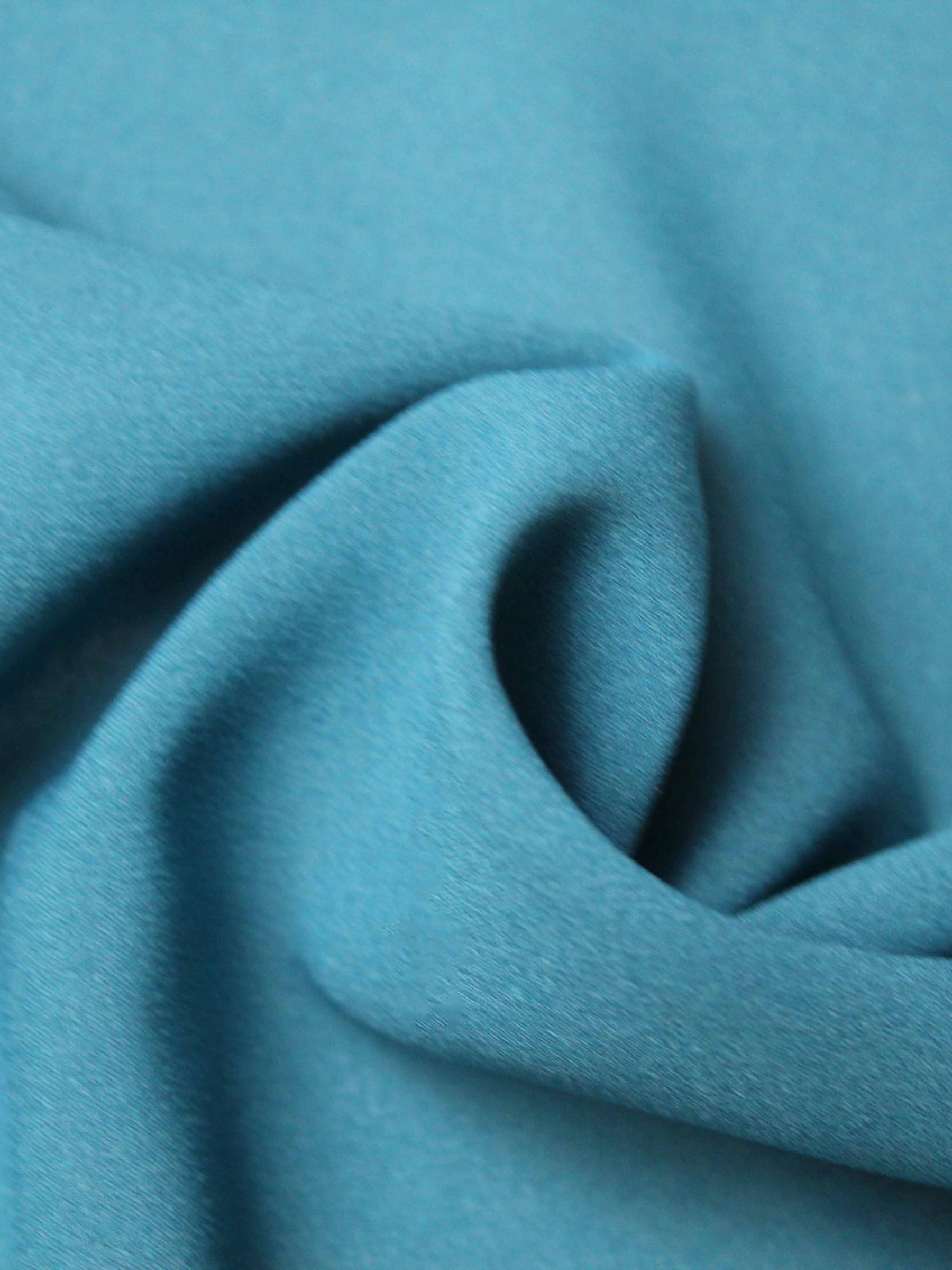 Crêpe georgette de polyester sarcelle (124) - P93