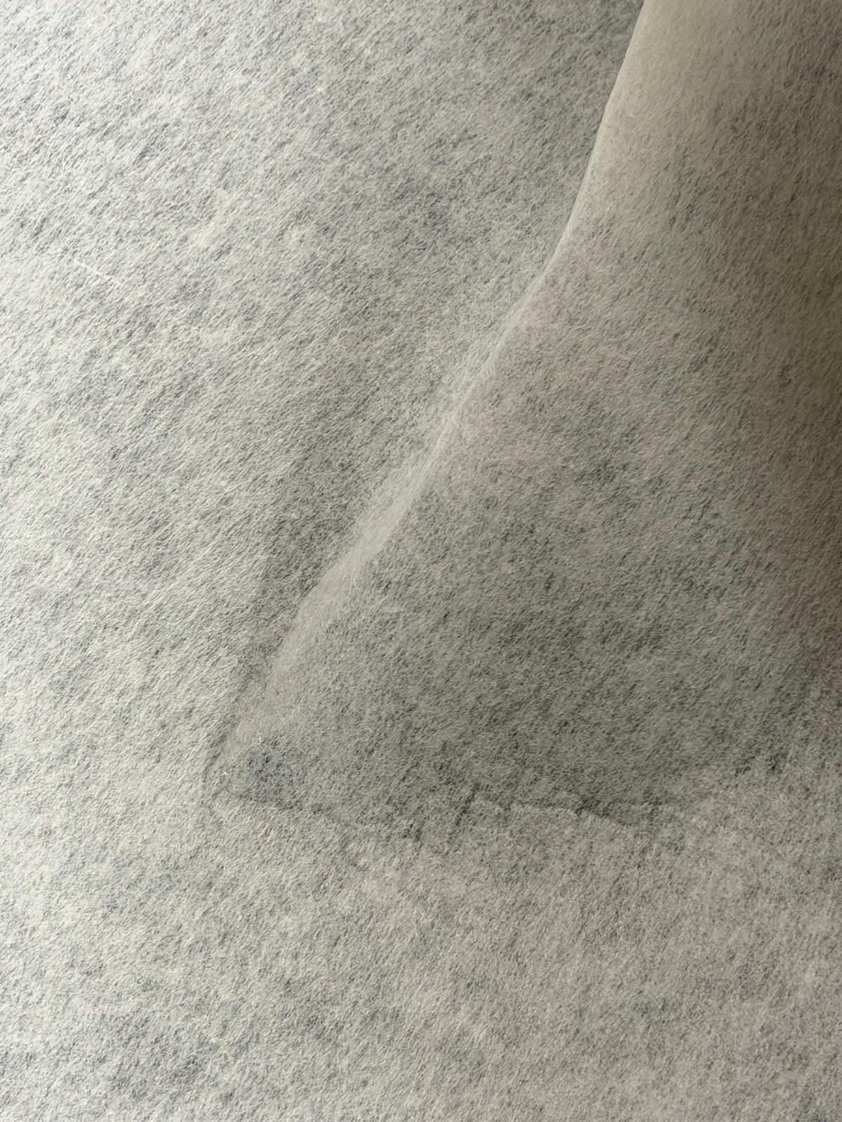 White Non Woven Iron on Interlining - P976