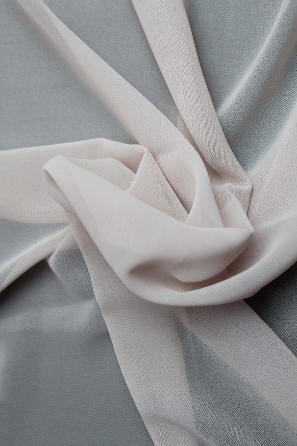 Georgette recyclée rose foncé - PB2004