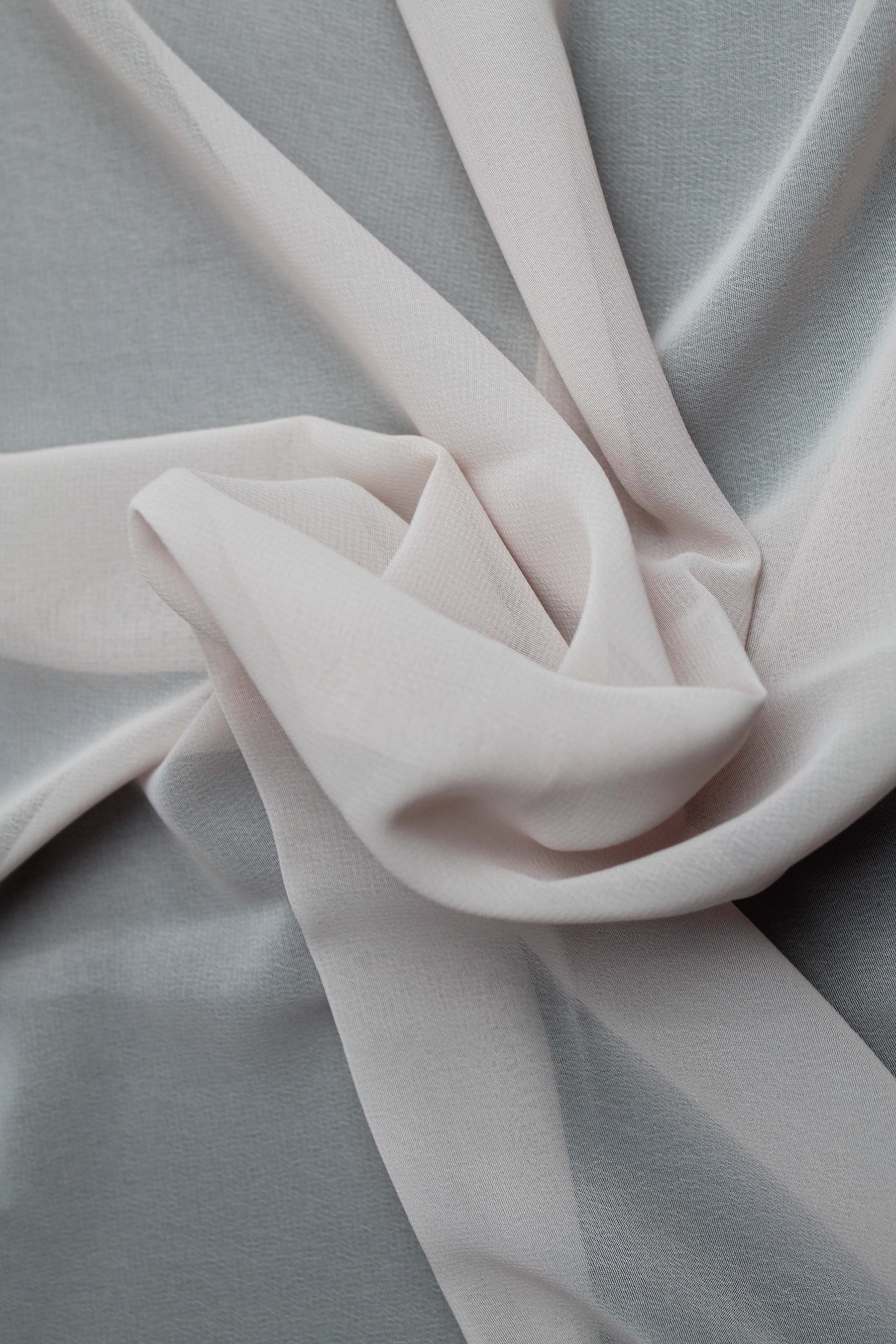 Georgette recyclée rose foncé - PB2004