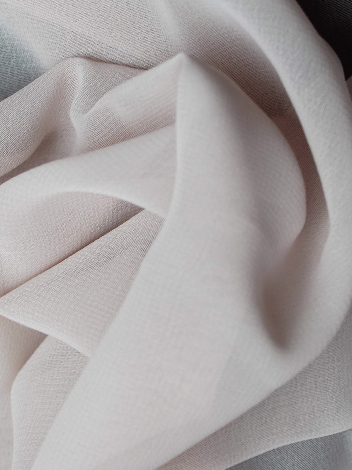 Georgette recyclée rose foncé - PB2004