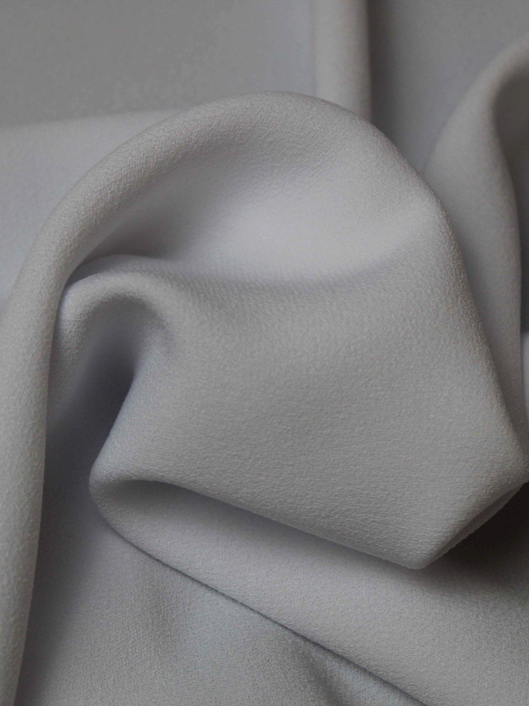 White Polyester Stretch Crepe - PB4001