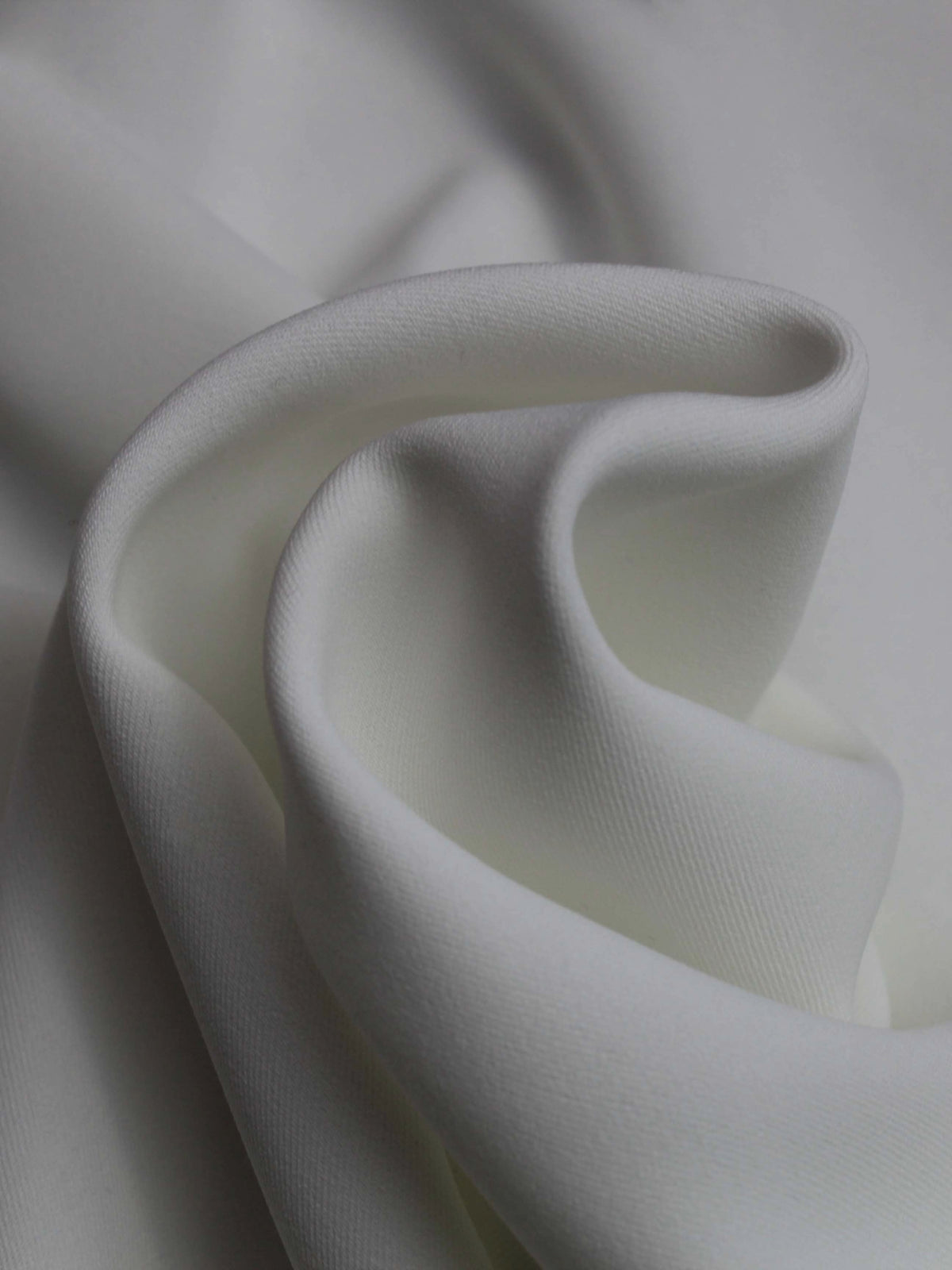 Crêpe léger effet coton ivoire - PB4003