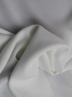 S Ivory Eco Polyester Stretch Crepe - PB4006