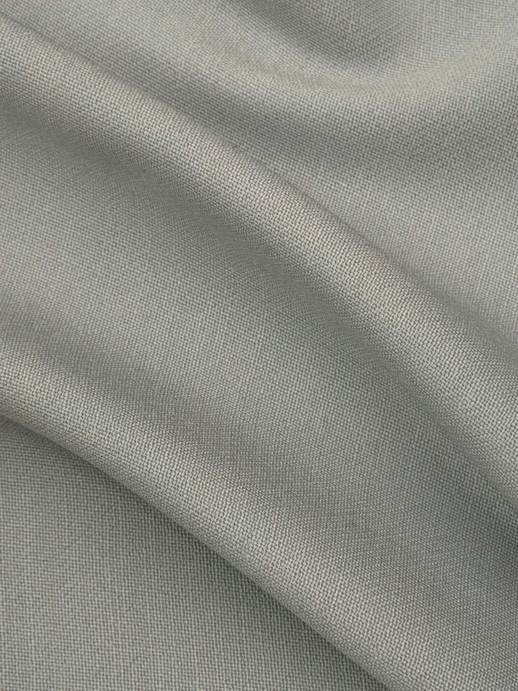 Crêpe de laine italien stretch gris - PH4002