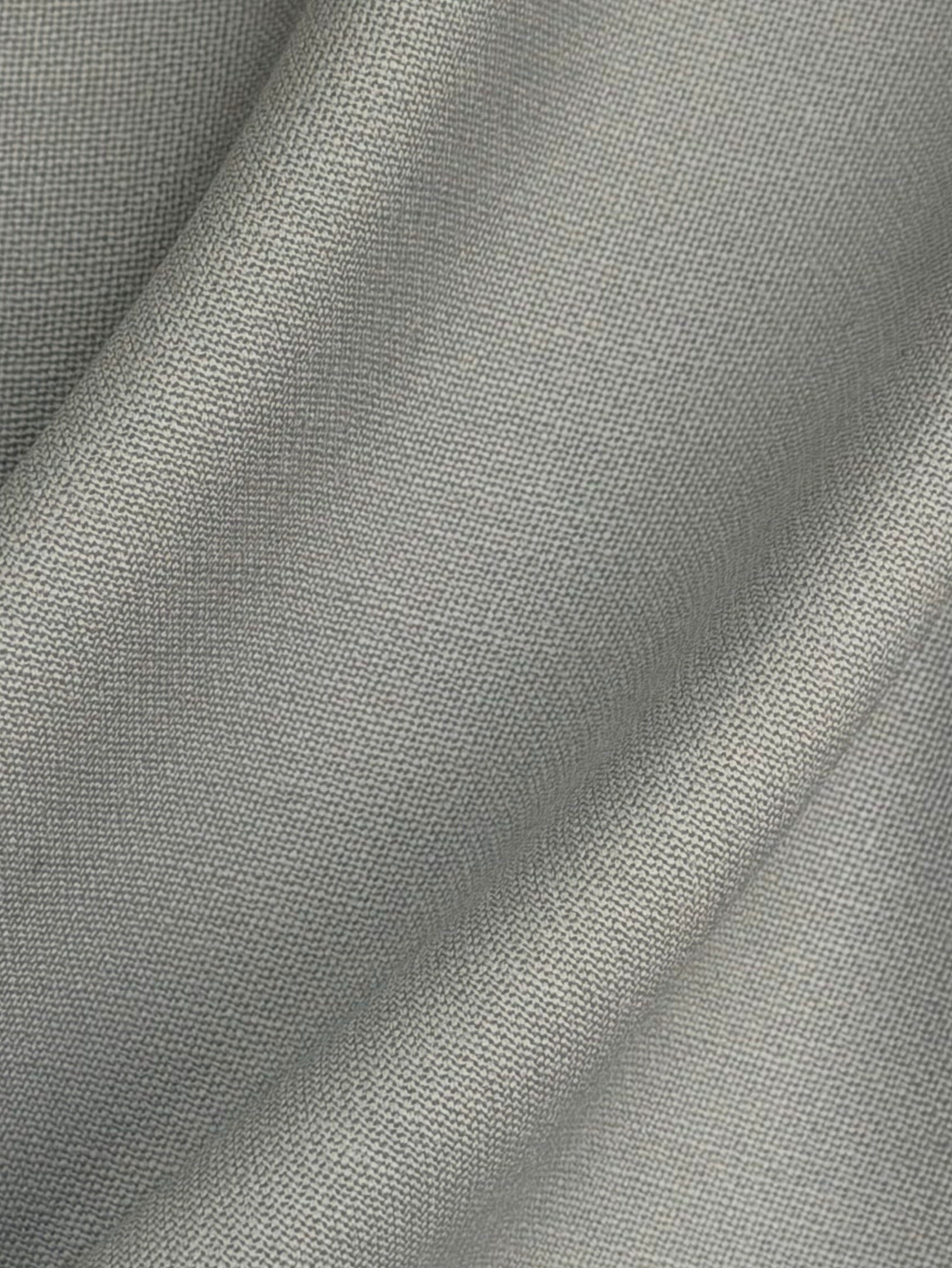 Crêpe de laine italien stretch gris - PH4002