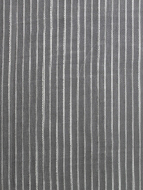 Voile rayé uni ivoire - PH5002