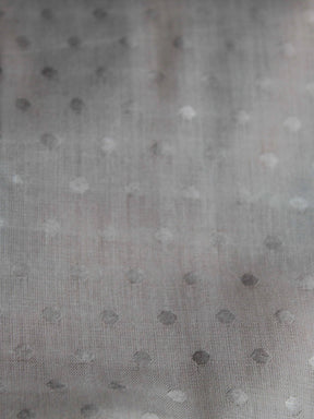 Tissu à pois Dobby couleur ivoire – PH5003