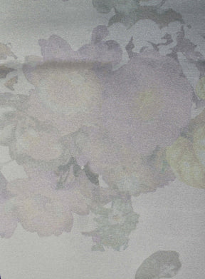 Organza imprimée ivoire clair/multicolore - PR2007