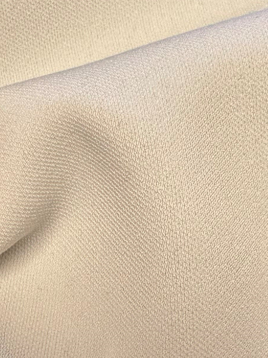 Pale Porcelain Heavyweight Stretch Satin - Diorama