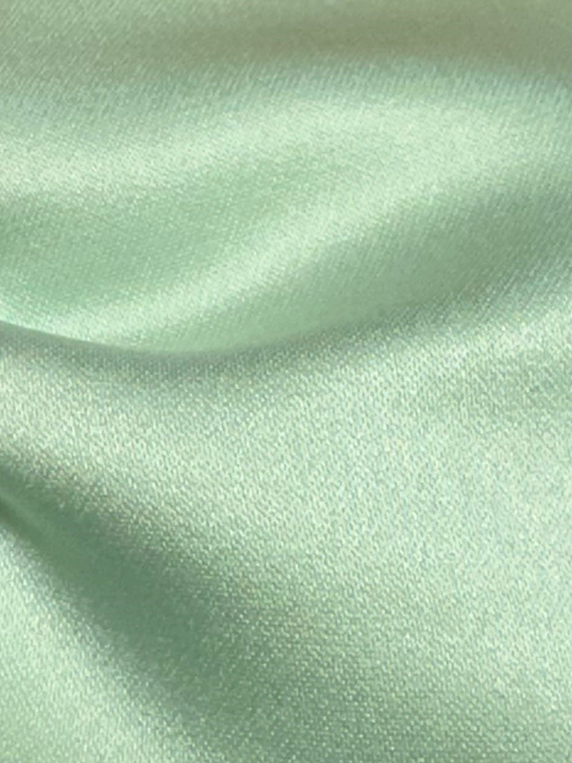 Satin de polyester menthe poivrée - Canada
